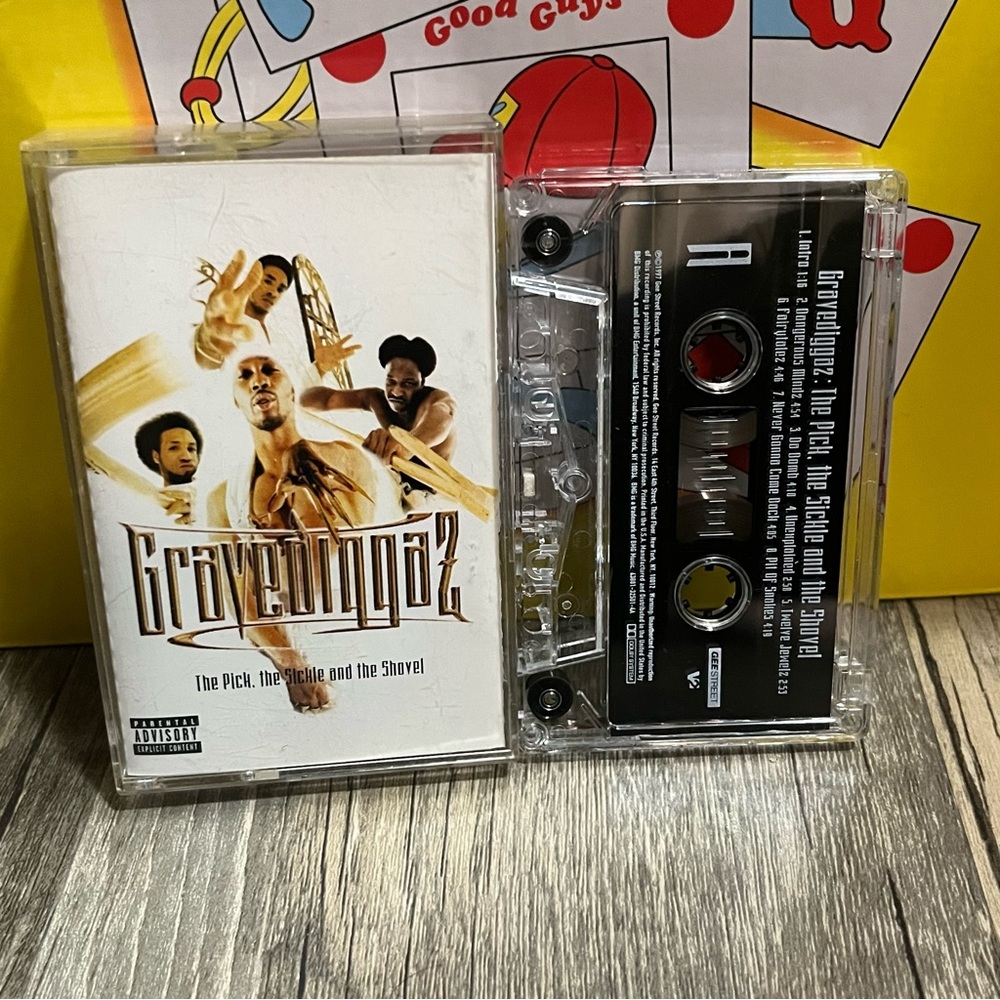 Gravediggaz The Pick The Sickle and The Shovel CASSETTE Tape